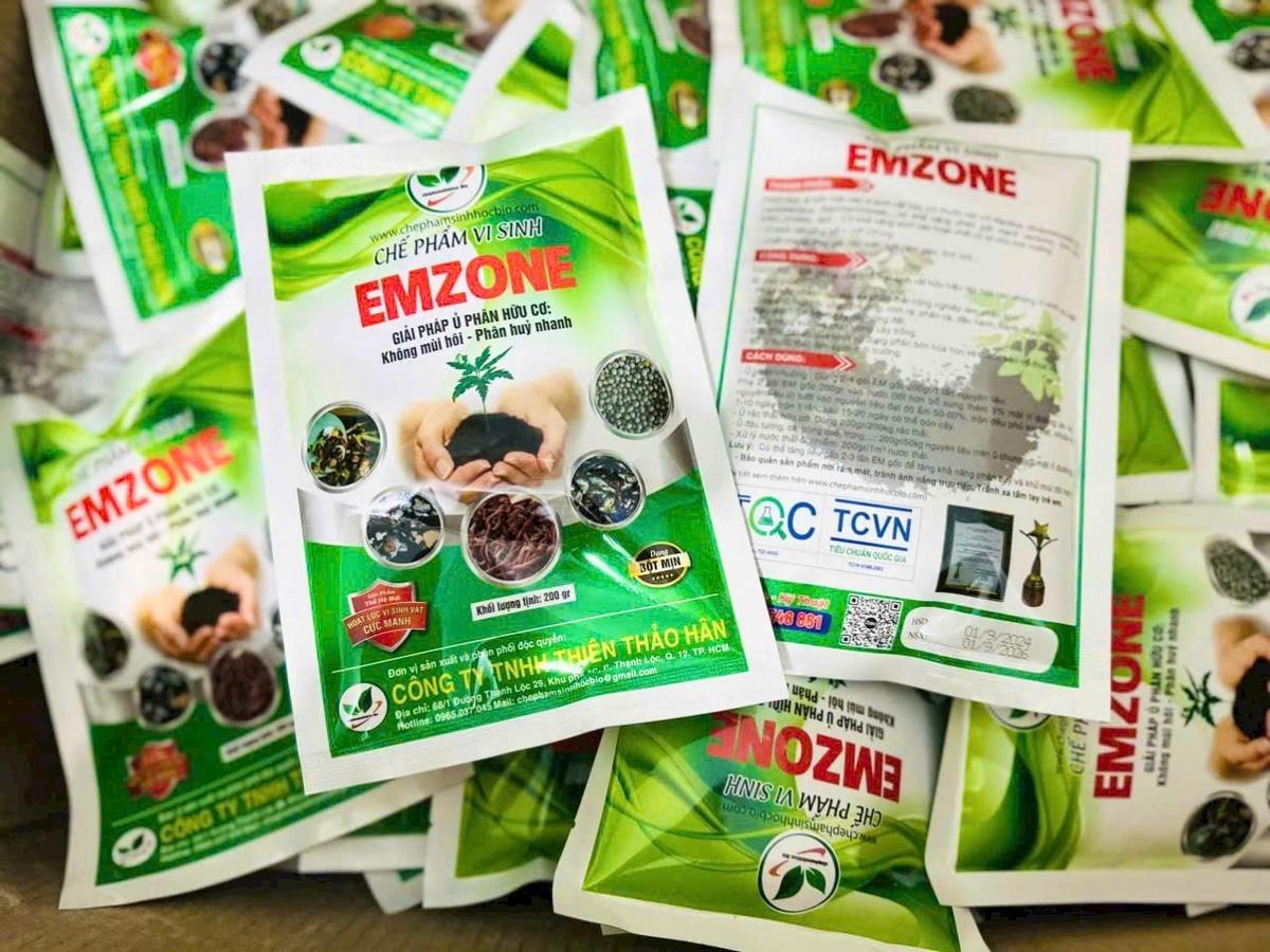 EMZONE - GIẢI PHÁP Ủ PHÂN HỮU CƠ